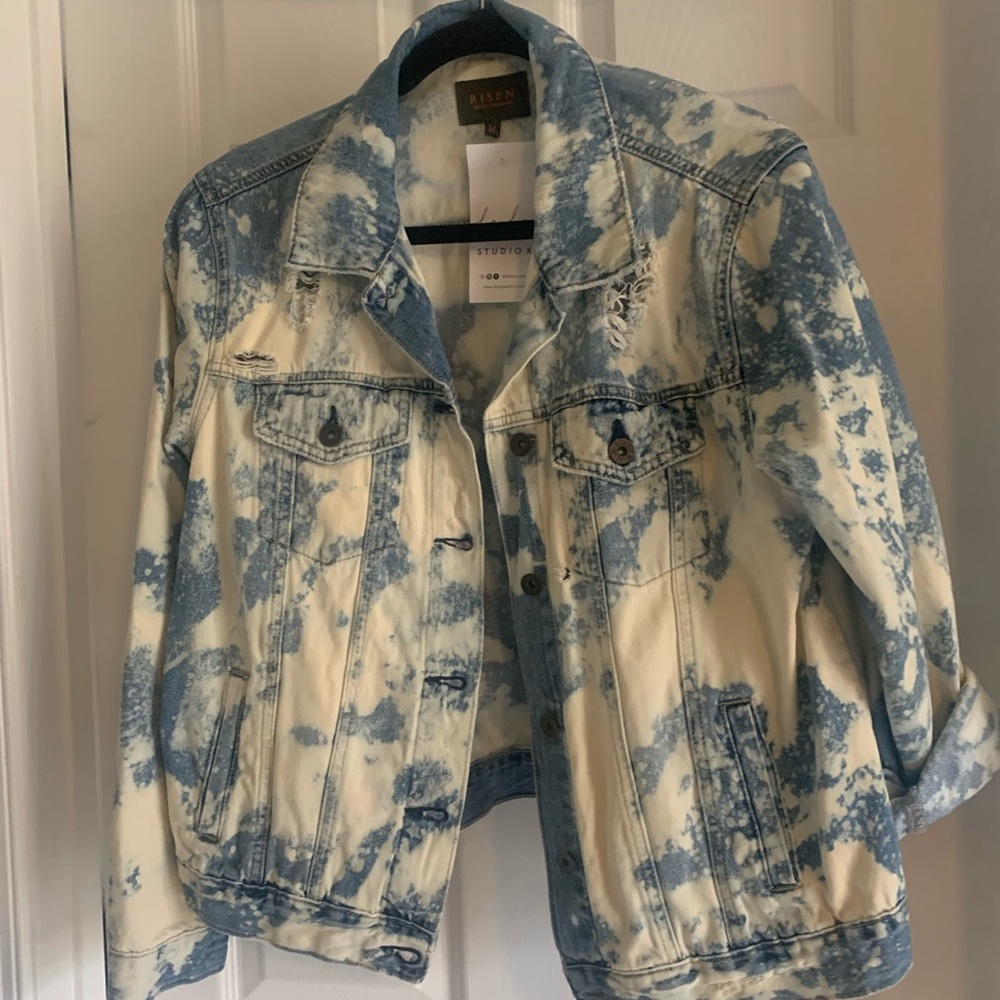 Acid wash Jean jacket